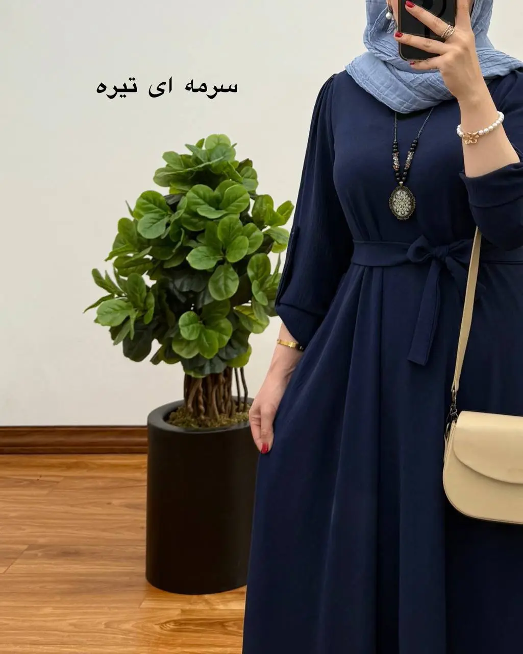 پیراهن مانتویی ایتالیایی نوردخت 7